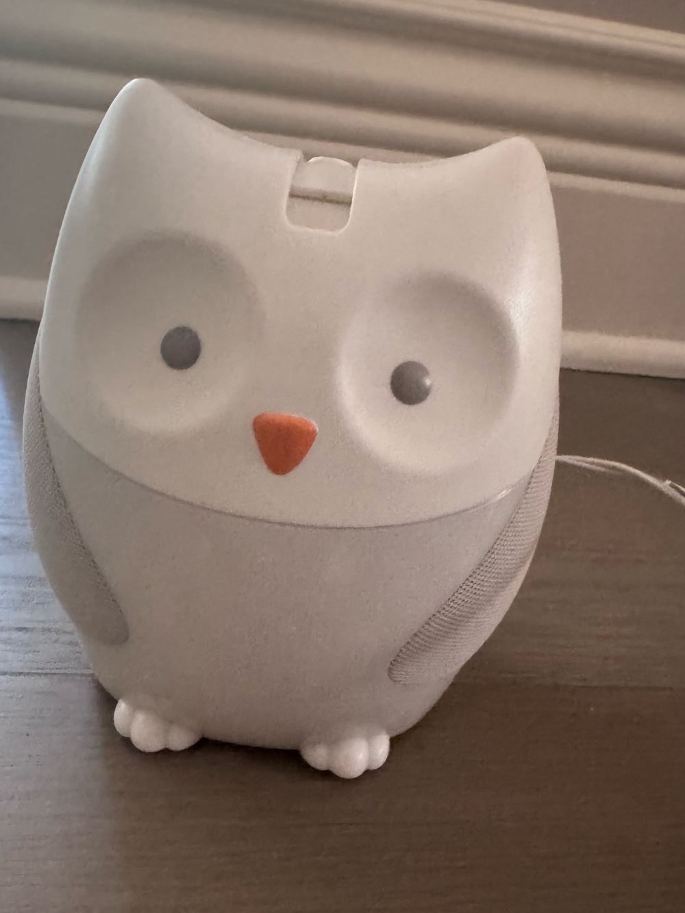Skip Hop White and Orange Owl Night Light Soother